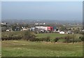 View west across farmland from Chapel Hill