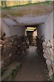 NT2263 : Inside the souterrain, Castlelaw Hill Fort by Jim Barton