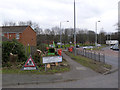 SK5434 : Tree cutting alongside the A453 at Clifton Green by Alan Murray-Rust