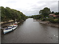 River Wear looking East from Cox Green footbridge