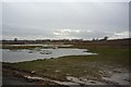 Flooded campus