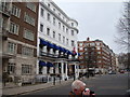 View of the London Elizabeth Hotel and Rose Garden Restaurant from Bayswater Road