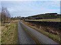 The road from Upper Dullarg back to Holmhead