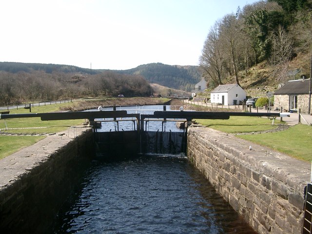 Crinan Canal at Cairnbaan