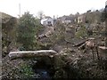 Former mill near Chagford Bridge