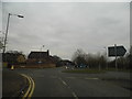 Roundabout on Waltham Road, Twyford