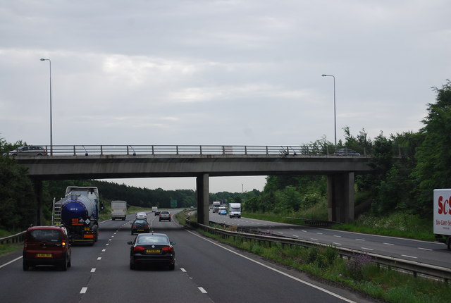 A14, A142 overbridge