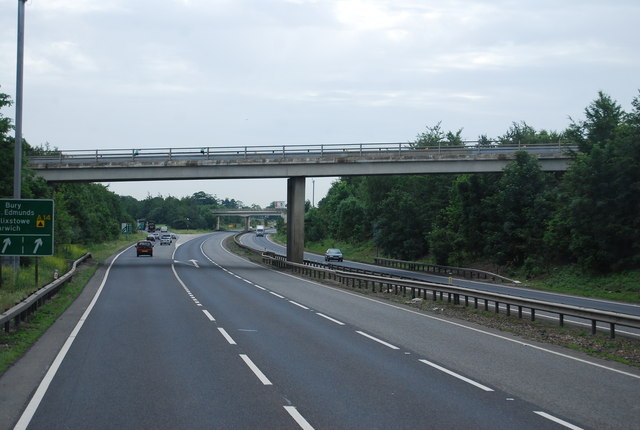 A1304 bridge, A14