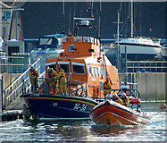 J5082 : Two lifeboats at Bangor by Rossographer