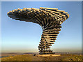 SD8528 : The Singing Ringing Tree above Burnley by David Dixon
