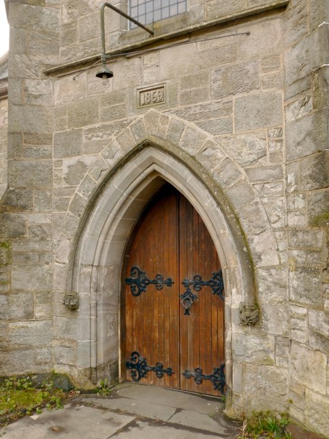 Entrance of Bowling Church