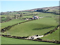 The sheepfold on the Ballyvally Road viewed from the Yellow Road