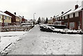 A snowy arm of Pilton Vale, Malpas, Newport