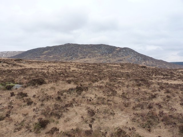 Across Craigherron towards Craigronald hill
