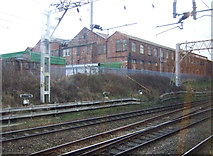 SJ8989 : Railway towards Crewe by JThomas