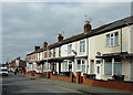 Terraced housing in Penn Fields, Wolverhampton