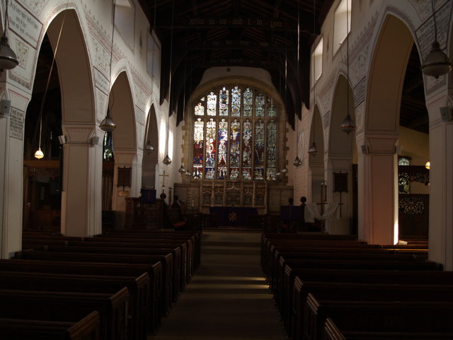 St Martin's Church, Bowness (interior)