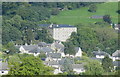 Calver Village and Mill, from Hassop Road, near Calver