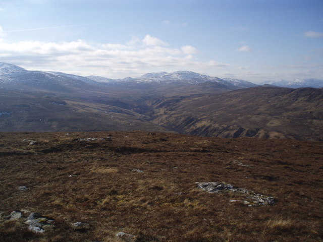 Looking south from Seanghail