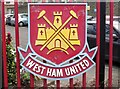 Team logo, Boleyn Ground, Green Street E13