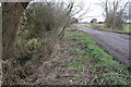 Ditch beside track towards Sutton Wick