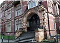 Public Hall entrance, East Ham Town Hall, Barking Road E6