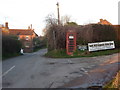 Child Okeford: phone box in Ridgeway Lane