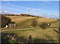 Towards coastguard station overlooking the Straits of Dover