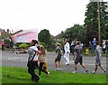 Olympic Torch on Burton Road