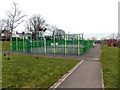 Sports court, Victoria Park, Cadoxton, Barry