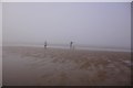 SJ1085 : Sea Mist at Barkby Beach by Jeff Buck