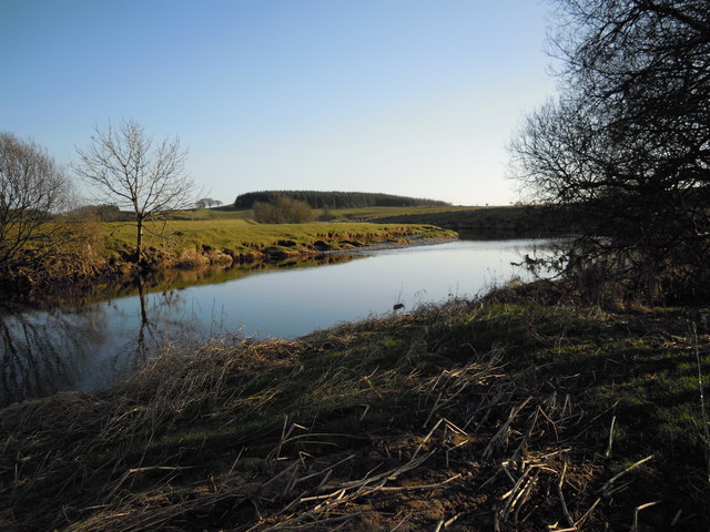 River Annan at Spedlins