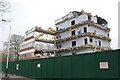 Demolition of office block in Fareham Road (5)