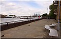 Bench on the Thames Path