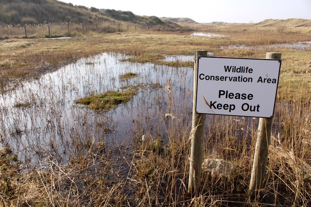 Wildlife Conservation Area at Gronant... © Jeff Buck :: Geograph ...