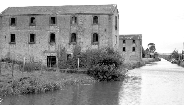 Old canal warehouses, Monasterevin
