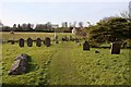 Footpath through the churchyard