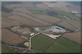 Gas venting site near Wragby: aerial