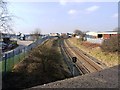 Railway line towards Bloxwich