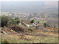 Land reclamation around a ruined cottage east of the B25