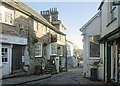 SD5192 : A narrow cobbled street in Kendal by Stephen Middlemiss
