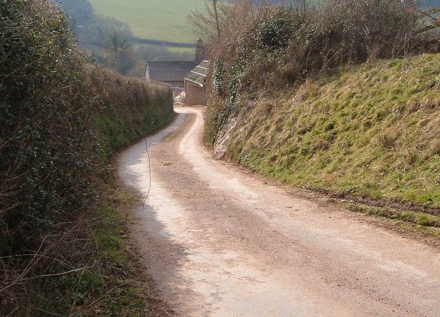 Lane to Higher Dunscombe