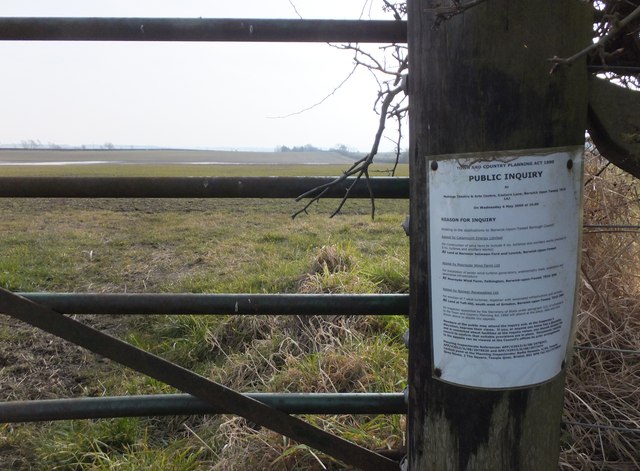 Land ear-marked for windfarm
