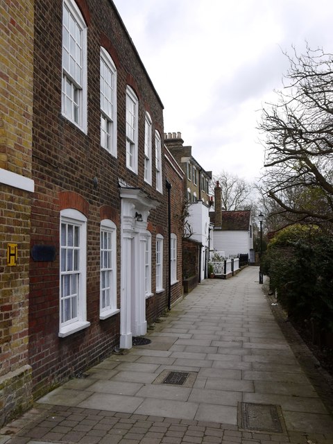 Gentleman's Row, Enfield: view south