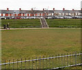 Steps from Central Park to a Wyndham Street car park, Barry