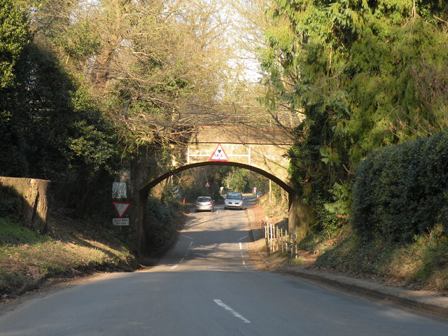 Railway bridge, just north of Nacton village