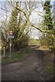 Bridleway to Bentley Golf Course