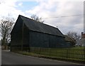 Weather-boarded barn at Hoddesdon Bury Farm (2)