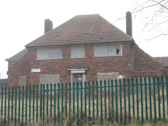 Derelict Property - viewed from Winrose Grove