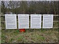 Signs of the times: multi-lingual notices at Netherhall Fishery